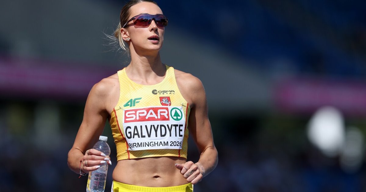 Photo: tv3.lt Gabija Galvydytė Takes 4th in 800m Final at European Athletics Championships in Birmingham