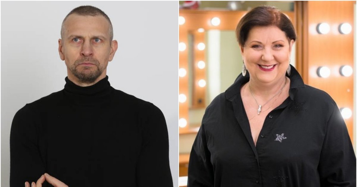 Photo: tv3.lt Actors Nerijus Gadliauskas and Larisa Kalpokaitė Discuss New Play "Good Neighbors
