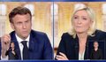 Macronas rėžė Marine Le Pen: „Jūs priklausote nuo Vladimiro Putino“  (nuotr. stop kadras)