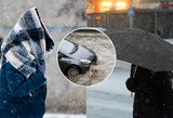 Prognozuoja audringas šventes ir Kalėdas: Lietuvos link atkeliauja pavojingi ciklonai