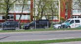 Vilniuje girtas visureigio „Toyota“ vairuotojas sukėlė avariją (nuotr. TV3)
