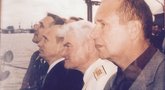 V. Laurinavičius (pirmas iš dešinės) Rusijos prezidento V. Putino draugijoje (nuotr. asm. archyvo)