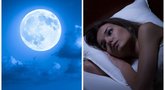 Mėnulio fazės, miegas (nuotr. 123rf.com)