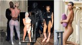 Bianca Censori ir Kanye Westas  