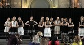 Lietuvaičių choras „KIVI“ didžiausiame pasaulyje chorų konkurse nuskynė auksą: varžėsi daugiau nei 300 chorų iš viso pasaulio (nuotr. stop kadras)