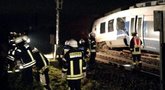 Vokietijoje susidūrus traukiniams sužeisti beveik 50 žmonių (nuotr. SCANPIX)