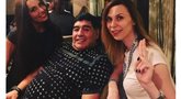 Diego Maradona įsivėlė į sekso skandalą Rusijoje (nuotr. VK.com)