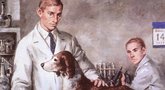  Skurstantis gydytojas ir benamis šuo sukūrė tikrą stebuklą – insuliną (iliustruotosios istorijos nuotr.)  