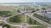 Oficialiai atidarytas naujai pastatytas Vievio (Paparčių) viadukas  