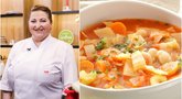 Kulinarijos ekspertė Lina atskleidė daržovių mišrainės receptą žiemai: išeina labai skani  