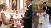 Eglės Straleckaitės ir Dominyko Domarko vestuvės  (tv3.lt fotomontažas)