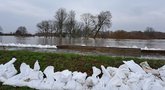 Dėl potvynio Priekulės seniūnijoje skelbiama ekstremali situacija, kelias link Šilutės – nepravažiuojamas (nuotr. facebook.com)