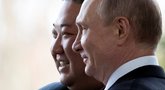 Kim Jong Unas išsiuntė sveikinimo laišką Putinui ir išreiškė palaikymą Rusijai (nuotr. SCANPIX)