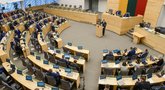 Seime patvirtinta I. Šimonytės kandidatūra į premjerės postą (nuotr. Fotodiena/Justinas Auškelis)  