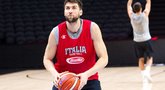 Italijos krepšinio rinktinės treniruotė (nuotr. Tv3.lt/Ruslano Kondratjevo)