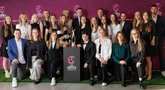 LTOK prezidentė tapo Europos merginų U19 futbolo čempionato ambasadore (nuotr. Elvio Žaldario)