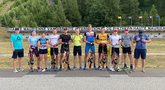 Lietuvos biatlono rinktinė stovyklavo Prancūzijoje (nuotr. Organizatorių)