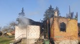 Kalvarijos apylinkėse sudegė namas  