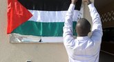 Palestiniečiams leista iškelti savo vėliavą prie JT būstinės (nuotr. SCANPIX)