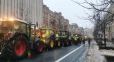 Ūkininkų traktoriai Gedimino prospekte (nuotr. tv3.lt)