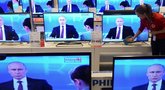Rusijos propaganda televizijoje: žiūrovai (nuotr. SCANPIX)