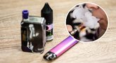 Draudimai elektroninėms cigaretėms tęsiasi (BNS nuotr. koliažas)  