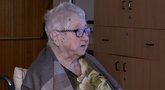 Holokaustą per plauką išgyvenusi 86-erių žydė Ehudith: „Pakeliui pamečiau batuką ir turėjome grįžti jo ieškoti“ (nuotr. stop kadras)