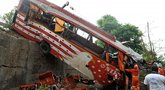 Autobuso avarija Indijoje 2016-ųjų vasarą. Tuomet žuvo 17, buvo sužeista dar 28 žmonės (nuotr. SCANPIX)