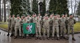 Pirmieji Lietuvos instruktoriai išvyko į Ukrainos karių mokymo misiją Vokietijoje  