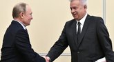 Vladimiras Putinas ir Vagitas Alekperovas  (nuotr. SCANPIX)