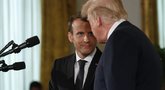 Šokiruojantis Trumpo elgesys su Prancūzijos prezidentu: to niekas nesitikėjo (nuotr. SCANPIX)