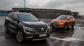 „Renault Koleos“ ir „Nissan X-Trail“ palyginamasis testas: Panašūs, bet ir tuo pačiu skirtingi