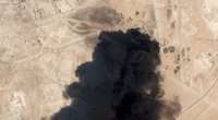Savaitgalį Saudo Arabijos naftos infrastruktūrai smogė dronai (nuotr. SCANPIX)