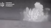 Paviešinta, kaip buvo sunaikintas rusų karinis laivas „Sergejus Kotovas“ (nuotr. gamintojo)
