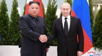 Kim Jong Unas atvyksta į Rusiją – Kremlius (nuotr. SCANPIX)