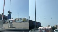 Virš Vilniaus ratus suka sraigtasparniai (nuotr. skaitytojo)