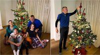 Šarūnas Jasikevičius su šeima (nuotr. Instagram)