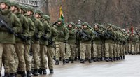 Lietuvos kariai išvyko į pusės metų NATO vadovaujamą misiją Turkijoje (Žygimantas Gedvila/ BNS nuotr.)