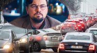 Nepritarė automobilių taršos mokesčiui: perspėjo apie sankcijas Lietuvai ir rekomendavo pasižiūrėti filmą su DiCaprio (tv3.lt fotomontažas)