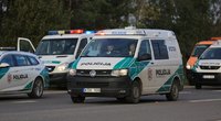 Automobilių kaktomuša Vilniaus rajone: skelbiama apie nukentėjusį žmogų (nuotr. Broniaus Jablonsko)