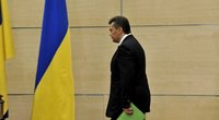 Nuverstas Ukrainos prezidentas Viktoras Janukovyčius (nuotr. SCANPIX)