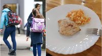 Panevėžiečiai pasibaisėjo maitinimu mokyklų valgyklose: „To jau per daug“ (tv3.lt fotomontažas)