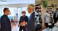 Dulkys Rokiškyje pamatė realybę: apie trečdalis regionuose dirbančių gydytojų yra vyresni nei 60-ies metų (tv3.lt fotomontažas)