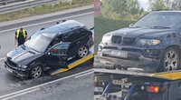 Vilniuje – avarija: girtas BMW vairuotojas pats išsikvietė pareigūnus (tv3.lt koliažas)