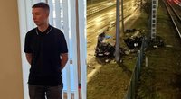 Kraupios BMW avarijos, per kurią žuvo 19-metė byla prasidėjo su trukdžiais: teko atidėti (tv3.lt koliažas)