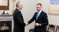 Landsbergis po susitikimo su prezidentu: rasti sprendimai dėl ambasadorių