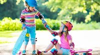 Vaikai su riedlentėmis (nuotr. Shutterstock.com)