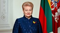 Grybauskaitė paviešino ypatingą nuotrauką: pozavo su Lietuvos krepšininkais