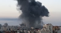 Raketomis apšaudomos Izraelio gyvenvietės ir atsakomieji smūgiai Gazos ruožo HAMAS taikiniams (nuotr. SCANPIX)