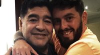 D. Maradona su sūnumi (nuotr. Instagram)